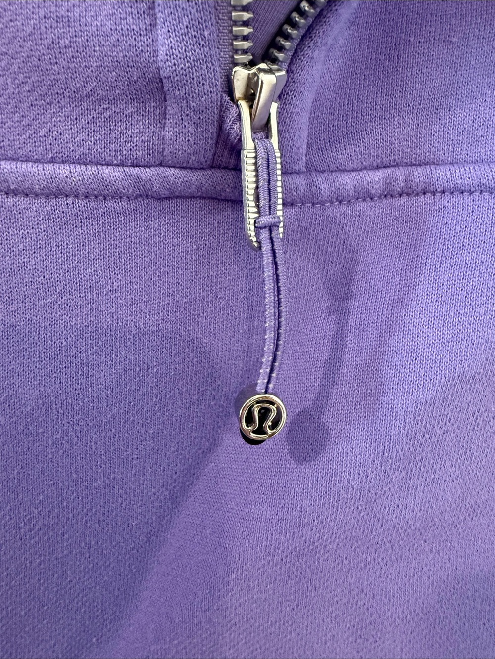 lululemon athletica Scuba Oversized Funnel-Neck Half Zip in Dark Lavender - Picture 4 of 6